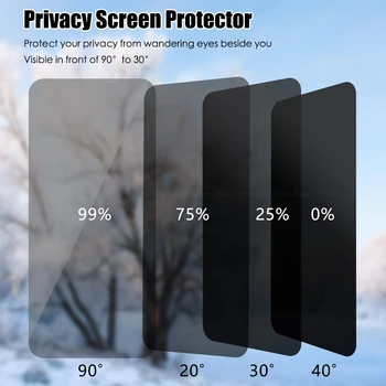 Tamsinti Stiklai Screen Protector Filmas Xiaomi Mi 11X 11i 11 10T 9T 10 9 Lite SE Pro A2 Anti-Peeping Spy Grūdinto Stiklo Dangtis