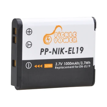 3Pcs LT EL19 ENEL19 EN-EL19 Baterija &LCD Kroviklis Nikon Coolpix S32 S33 S100 S2500 S2750 S3100 S3200 S3300 S3400 S3500 S4100