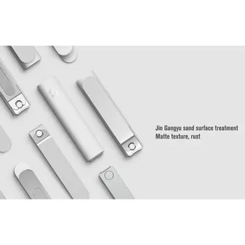 Xiaomi Mijia Nerūdijančio Plieno Nagų Kirpimo mašinėlės, Su Anti-splash padengti Žoliapjovės Pedikiūro Nagų Priežiūros Clippers 