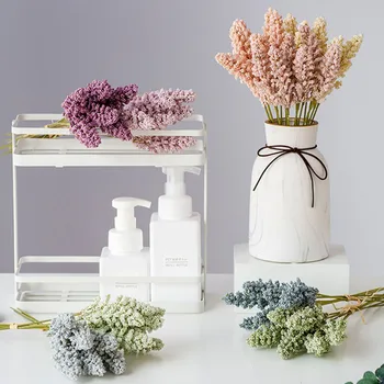 Džiovinti Dirbtinės Gėlės, Puokštės Fizinis Modeliavimas PlantsFor Namų Puošybai Kambarį Vestuvių Nekilnojamojo Laimingas Kamuolys Gėlių