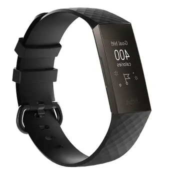 Aukštos Kokybės Laikrodžių Dirželiai Fitbit Mokestis 4 Orui atsparus vandeniui Priedai Juostos Fitbit Mokestis 3 SE Silikono Rankogaliai