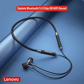 Lenovo HE06 Bluetooth 5.0 Neckband Bevielis Ausinės, Stereo Sporto Magnetinio Bluetooth 