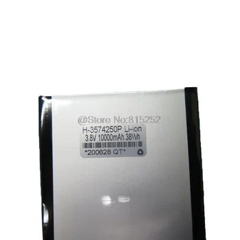 Nešiojamas Baterija Sonqi F10 H-3574250P 3.8 V 10000MAH 38WH 5PIN H-3576260P 7.6 V 4900MAH 37.24 WH 7PIN naujas