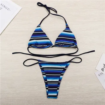 Be-X Trikampis 3 gabalus swimsuit moterys Apynasrio bikini komplektas String maudymosi kostiumėliai, moterų Juostele spausdinti maudymosi kostiumą, Sijonai plaukti kostiumas naujas