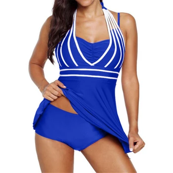 Plius Dydis Paplūdimio Suknelė 2021 Mados Stilius Seksualus vientisos Spalvos Juostelės Spalvotų Apynasrio Sijonas Tipas 4XL maudymosi kostiumėlis Moterims