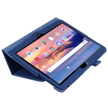 Smart Atveju, Huawei MediaPad T5 10 Tabletė dangtelį, Apversti Stovėti pu Odos Huawei MediaPad T5 10.1