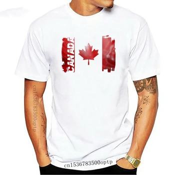 Kanados vėliava - balta marškinėliai viršuje šalies dizainas - vyrai moterų vaikai & kūdikių dydžiai