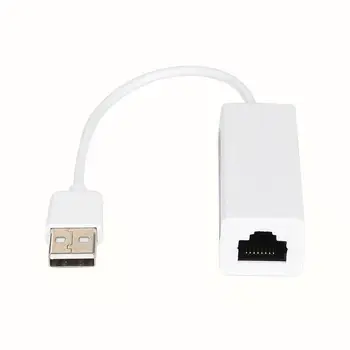 USB Ethernet Adapter Tinklo plokštė USB, Ethernet RJ45 Lan Windows 7/8/10/XP RD9700 USB Ethernet