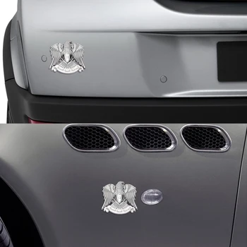 Automobilių Lipdukai Lipdukai ir Asmeninį Metalo Ženklelis Automobilių stiliaus 3D Erelio Emblema Auto Lipdukas Išoriniai Priedai Universalus