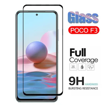 HD Premium Poco F3 Poco f3 Pro Stiklo Raštas Grūdintas Ekrano Apsauginis Stiklas Xiomi Poco F3 Pro 5G Phonepoco pro x3 x3 NFC