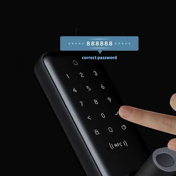 Aqara N200 Smart Durų Užraktas, pirštų Atspaudų Bluetooth Slaptažodį NFC Atrakinti Dirba Su Mijia 
