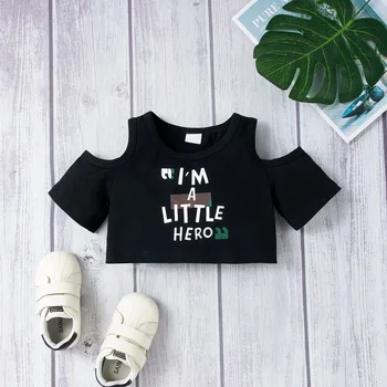 LYHO Bamblys Merginų Topai marškinėliai & Kelnės Dažai Drabužių Rinkinius, 2021 M. Vasarą Naujosios Armijos Green Baby Girl Drabužiai, Apranga Vaikams Kostiumas