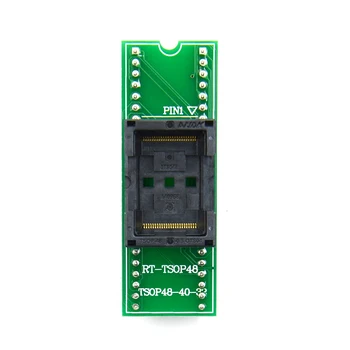 Originalus Upmely TSOP48 į DIP48 Adapteris TSOP48 Lizdas RT809F RT809H už XELTEK USB Smart Programuotojas Greitai Greičio Bandymo Produkto