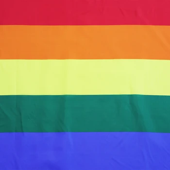 Flagnshow 3x5ft Poliesteris Lauko, Patalpų Plaukioja Gėjų LGBT Vaivorykštė Banner Vėliavos