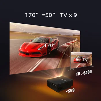 BYINTEK K8 HD 720P LCD 1080P Namų Kino sistemos, Nešiojama LED Vaizdo Mini Projektorius(Pasirinktinai 