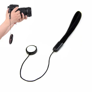 Woopower DSLR Objektyvo Dangtelis Savininkas, Laikytojas Dirželis, Laidas String Pavadėlio Lyno Nikon veidrodiniai fotoaparatai VEIDRODINIŲ Skaitmeninių Filmų vaizdo Kamera