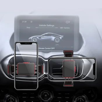 Automobilinis Telefono Laikiklis, Universalus 360 Reguliuojamas Mechaninė Savaiminio fiksavimo Automatinė Atminties Užrakto Anga Įrašą Mobilųjį Telefoną, Automobilio Laikiklis