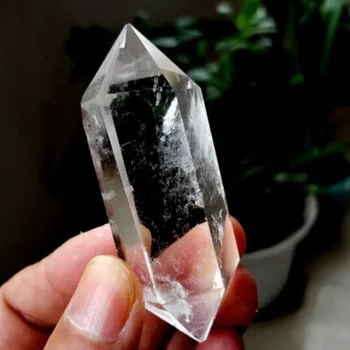 50G KINIJOS ŠVARIOS Gamtos Kristalų Herkimer Deimantų Kristalų