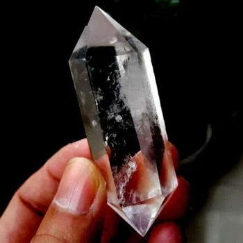 50G KINIJOS ŠVARIOS Gamtos Kristalų Herkimer Deimantų Kristalų