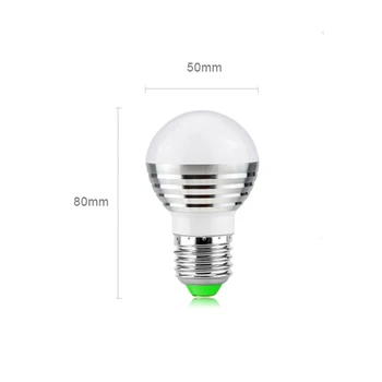 E27 Bluetooth RGB Led-lampe Lampe LED Lampe Mit IR Fernbedienung Glhbirne Patalpų Hause Dekoro Smart IC Apšvietimo lampe