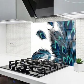 DTMEXPRESS Temperred Stiklo Dekoratyviniai Virtuvės Pjaustymo Lenta Lengva Valyti Sveiką Maistą Vaisių Smulkinimo Lenta Pristatymas Valdyba