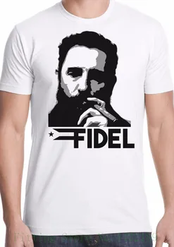 Fidelis Castro Marškinėliai Kuba Rip Revoliucijos Komunistų Che Guevaros T-shirt Dizainas Pagrindinio Viršų
