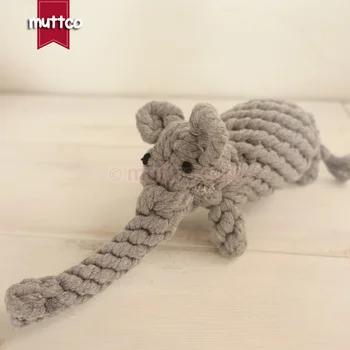 Didmeninė mielas dramblys šuns žaislas medvilnės virvė žaislas šuo pet žaislas DRT-002