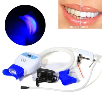 Dantų Įrankiai LED Dantų Balinimo 2 Šviesos Lempos Reguliuojamas Laikmatis Led Ekranas Akiniai Daugiau prekinių Ženklų Dantų balinimo gelis
