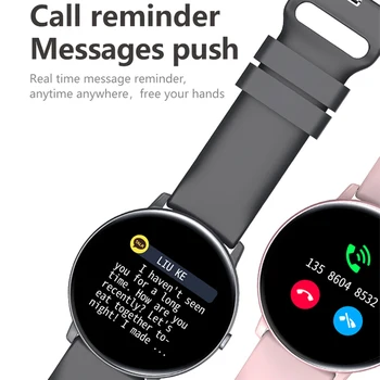 Kaimorui S22T Smart Watch Vyrai Moterys 1.09 Colių Full Touch Smartwatch Muzikos Kontroliuoti Širdies susitraukimų Fitness Tracker Sporto Laikrodžiai