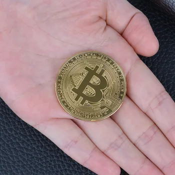 1pc Bitcoin Tiek Monetų Ethereum Aukso Dovanų, Suvenyrų, Atminimo Gabalas Surinkimo Kolekcines, Apdailos Reklamos Prop Kriptografijos