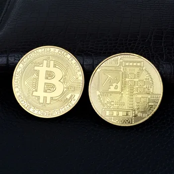 1pc Bitcoin Tiek Monetų Ethereum Aukso Dovanų, Suvenyrų, Atminimo Gabalas Surinkimo Kolekcines, Apdailos Reklamos Prop Kriptografijos