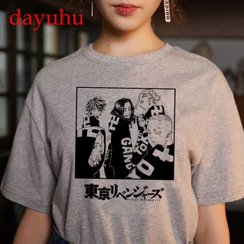 Nauja Japonų Anime Tokyo Revengers Marškinėliai Vyrams Kawaii Harajuku Manga Grafinis Tees Anime, T-marškinėliai, Unisex Vasaros Viršūnes Marškinėlius Vyras