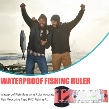 Atsparus vandeniui Žuvų Matavimo Liniuotė PVC Žuvų Matavimo Juostos Indikatorius Žvejybos Reikmenys, Lauko Žvejybos Nešiojamų Priedai