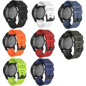 Garmin Fenix 2/5X/Fenix 3/Fenix 3 HR Silikono Sporto Watch Band Gumos Apyrankės už Fenix 2 Smart Žiūrėti Dirželio Pakeitimo