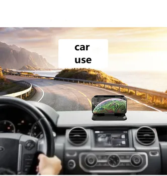 Universalus prietaisų Skydelio Telefono Turėtojas Automobilių Slydimo Silikono Siurbimo Padas Reguliuojamas Smartfon Parama Automobilinis Telefono Laikiklis Mount