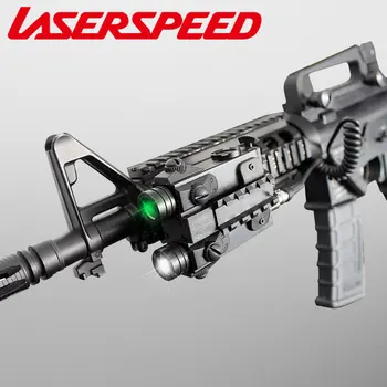 Karinės Aliuminio Ginklą Lazerio Žalia/Raudona/IR Dual Lazerinė Rodyklė už Medžioklės Šautuvas lazeriniai taikikliai ginklai