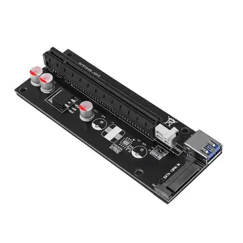 VER007S 0,6 M, PCI-E 1X iki 16X Riser Card Extender 