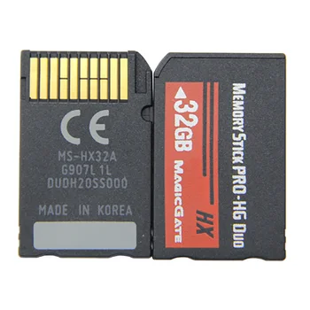 Sony PSP 1000 2000 3000 Atminties Kortele 8GB 16GB 32GB Memory Stick Pro HG Duo Visiškai Realias galimybes HX Žaidimo kortų Žaidimas, iš Anksto įdiegta