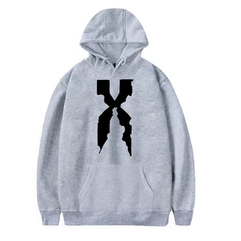 Amerikietis Reperis DMX Hoodie ilgomis Rankovėmis Megztinis Moterims, vyriški Tracksuit Harajuku Streetwear Derliaus 90-ųjų Rap Drabužiai Plius Dydis Rip