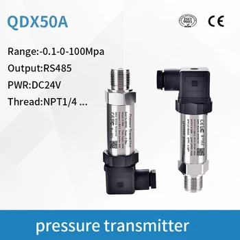 QDX50A slėgio siųstuvas Skaitmeninis RS485 5VDC maitinimo 0.5-4.5 V išvesties signalas, 1ms atsakyti metu