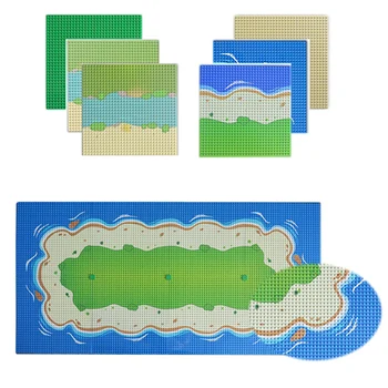 Pagrindo plokštė Miesto Gatvės spalvinga Upės Smėlio Paplūdimys Saloje pagrindinės Plokštės Pajūrio Statyba Blokai Suderinama Visų Markių plytos