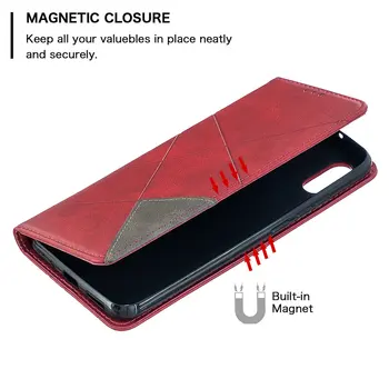 Flip Case Odinis 360 Apsaugoti Funda Redmi 9 9A 9C Atveju Xiaomi Redmi 9A Telefono Dangtelį Mi Redmi9 A9 C9 Magnetas Colorblock Etui