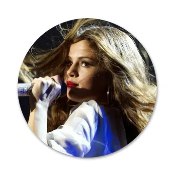 Selena gomez JAV dainininkė Ženklelis Sagė Pin Reikmenys, Drabužiai, Kuprinės, Apdailos dovana