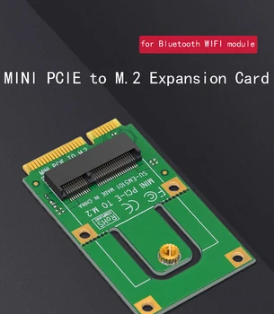 Mini PCI Express M. 2 Adapteris Keitiklis Plėtros Kortelę mini PCI-e 2 M. NGFF Klavišą E Sąsaja Belaidžio 
