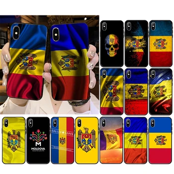 Moldovos Vėliava, Telefono dėklas Skirtas iPhone 12mini 12 11 ProMax XS MAX XR SE2 8 7 6 6S Plus X 5S SE
