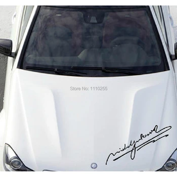 Aliauto automobilių stiliaus Sigature pagal Michael Jackson Automobilių Lipdukai Lipdukas Reikmenys 