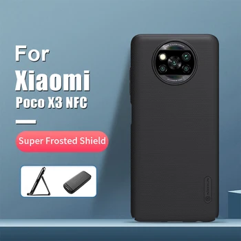 Nillkin už Xiaomi Poco X3 NFC Camshield Skaidrių Kameros apsauginis Dangtis Matinio Shield Atveju Poco X3 NFC Pasaulio Versija Atvejais