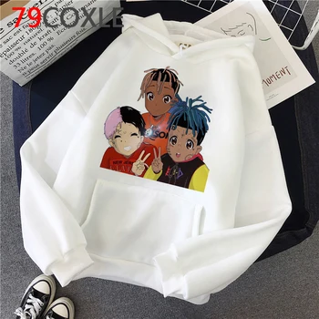 Lil peep hoodies vyrų y2k estetinės anime Negabaritinių vyrų megztinis harajuku y2k estetines