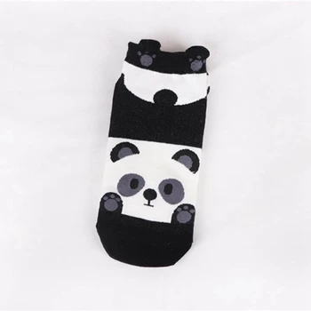 Panda Lapė, Triušis, Šuo Korėja Harajuku Kawaii Mielas Mergaičių Atsitiktinis Laimingas Juokingas Kojines Rudens-Žiemos Mados, Gyvūnų Moterų Medvilnės Kojinės