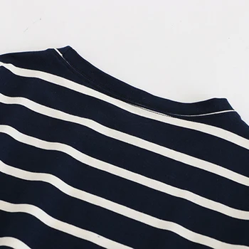 Wixra Nauji Vyriški O-Kaklo Trumpomis Rankovėmis Dryžuotas Spausdinti Mados Puloveris T-Shirt Ladies 2021 Atsitiktinis Palaidų Pagrindinio Tees Viršūnės